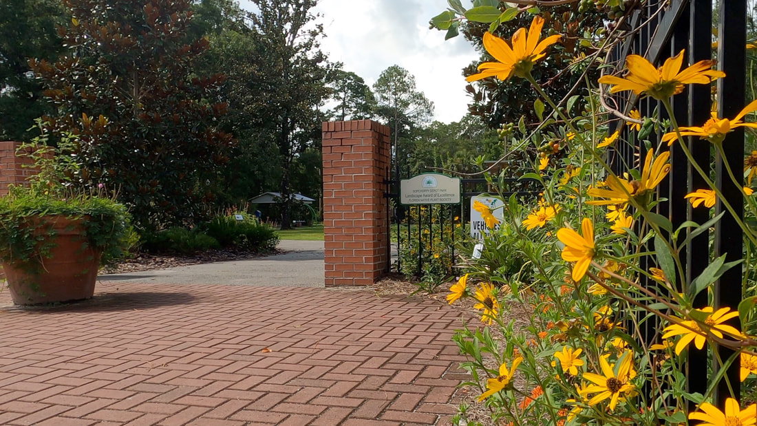 Depot Park entrance.